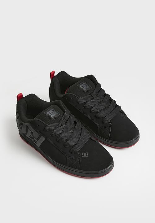 DC - CCourt Graffik Sq - Black/Grey/Red