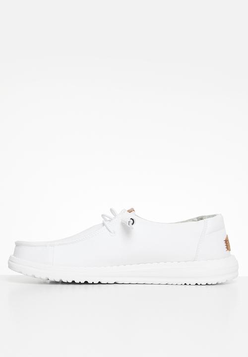 Hey Dude - Wendy Stretch Canvas Slip-On - White