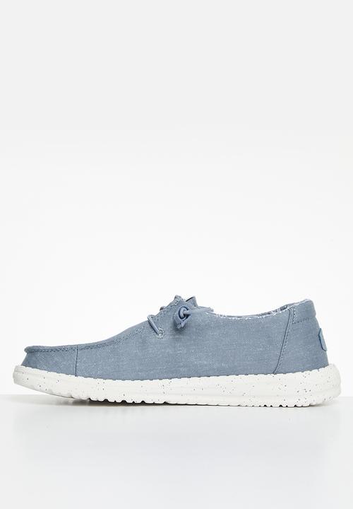 Hey Dude - Wendy Stretch Canvas Slip-On - Light Blue
