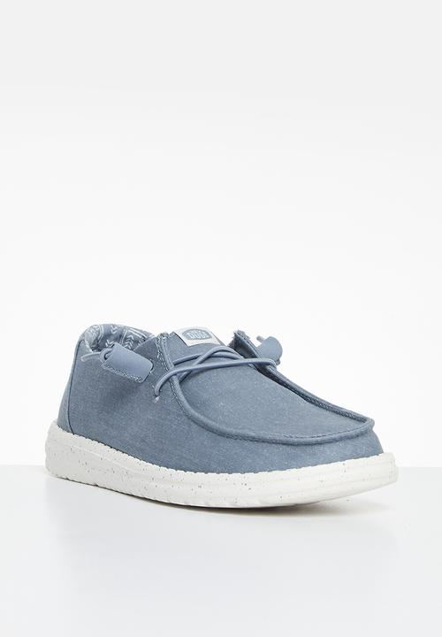 Hey Dude - Wendy Stretch Canvas Slip-On - Light Blue