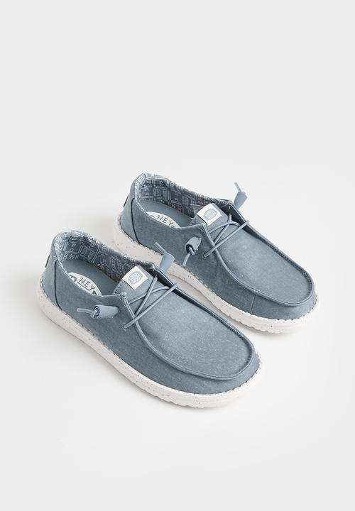 Hey Dude - Wendy Stretch Canvas Slip-On - Light Blue