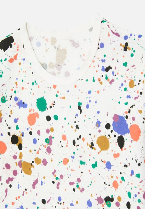 Pop Candy - Paint splatter tee - multi