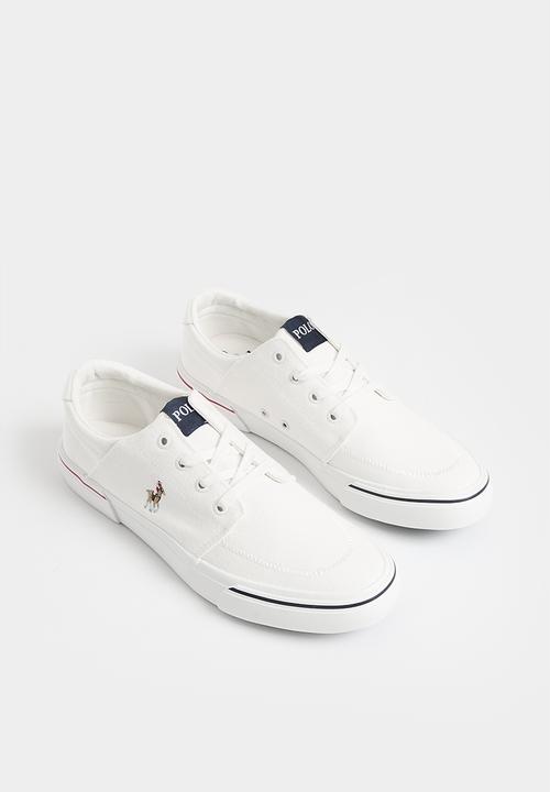 POLO - Classic canvas sneaker - white