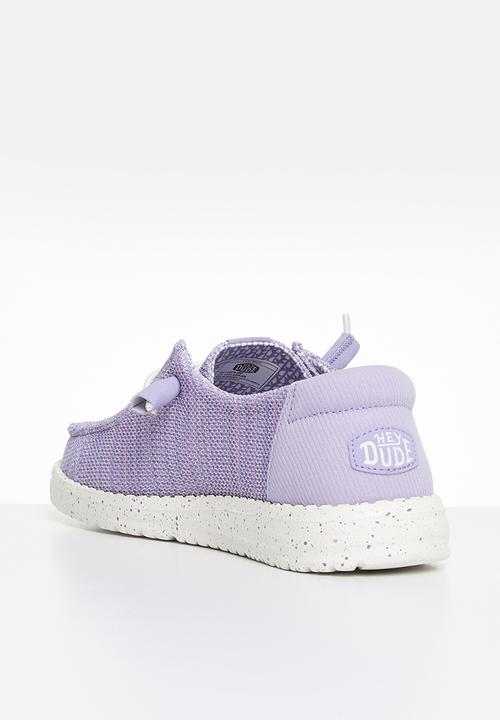 Hey Dude - Wendy Stretch Mesh Slip-On - Lilac Multi