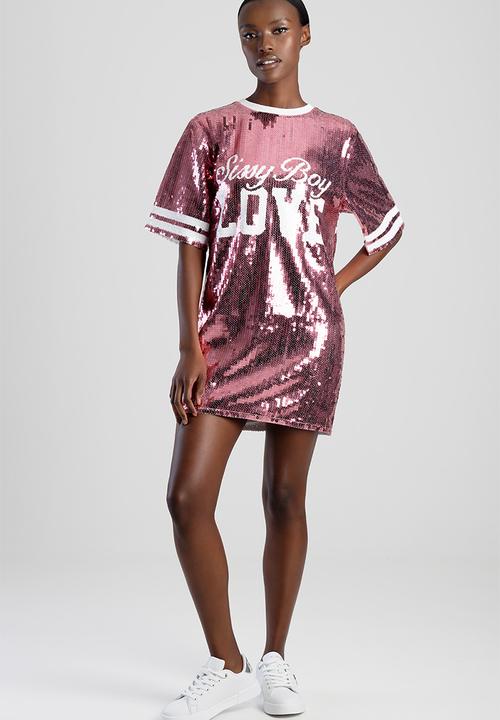 knee length dresses for ladies Bright Eyes Mermaid T-Shirt Dress – TIMOI
