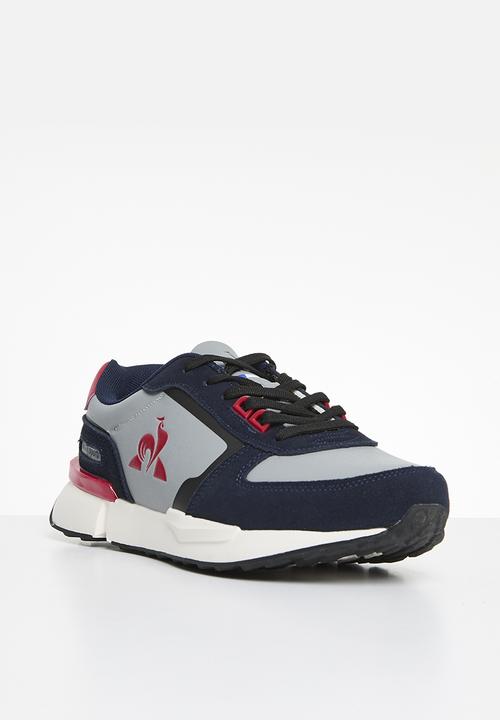 Le Coq Sportif - Riviera m - vaporous grey/dress blue/red