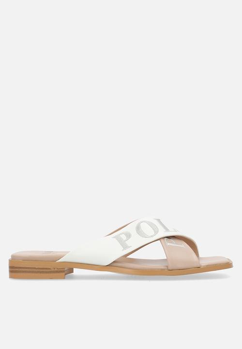 POLO - Cross strap mule - neutral 