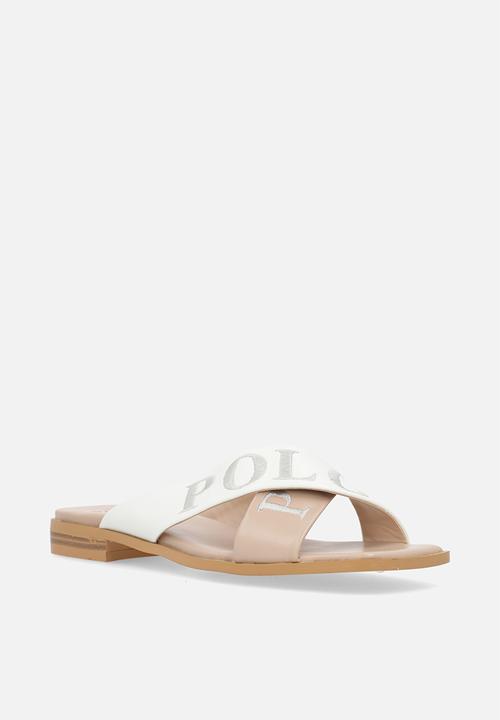 POLO - Cross strap mule - neutral 