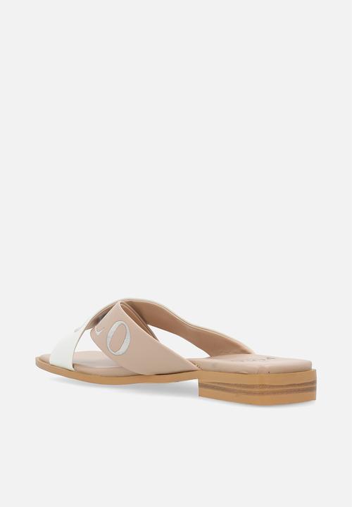 POLO - Cross strap mule - neutral 