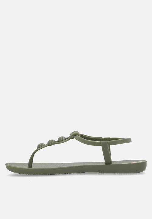 Ipanema - Class conecta hooped beads thong - green