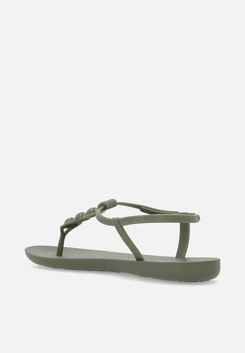 Ipanema - Class conecta hooped beads thong - green