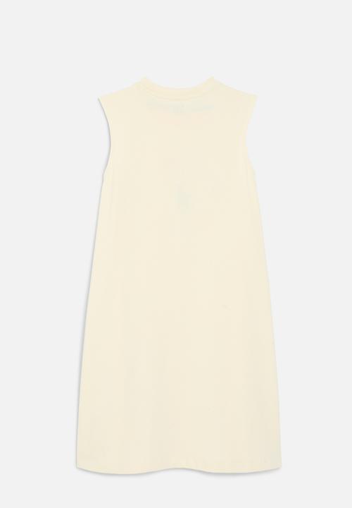 POLO - Girls isla sl dress - stone
