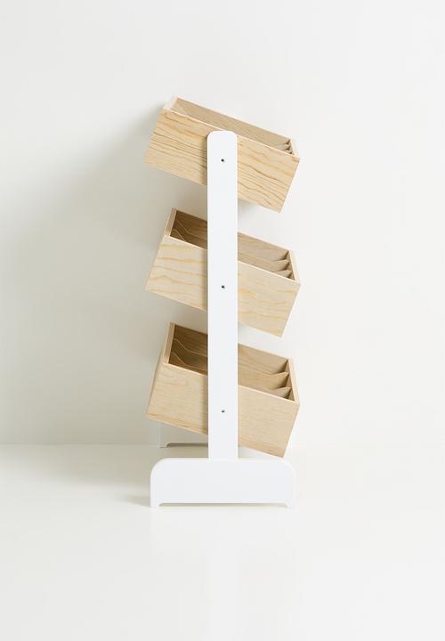 Sixth Floor - Riya toy box - natural & white