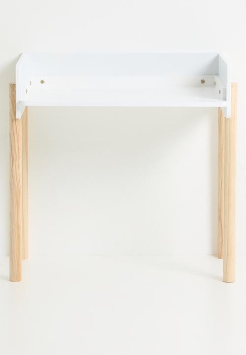 Sixth Floor - Yang desk - natural & white