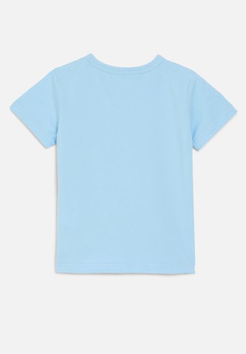 Pop Candy - Printed tee-light blue