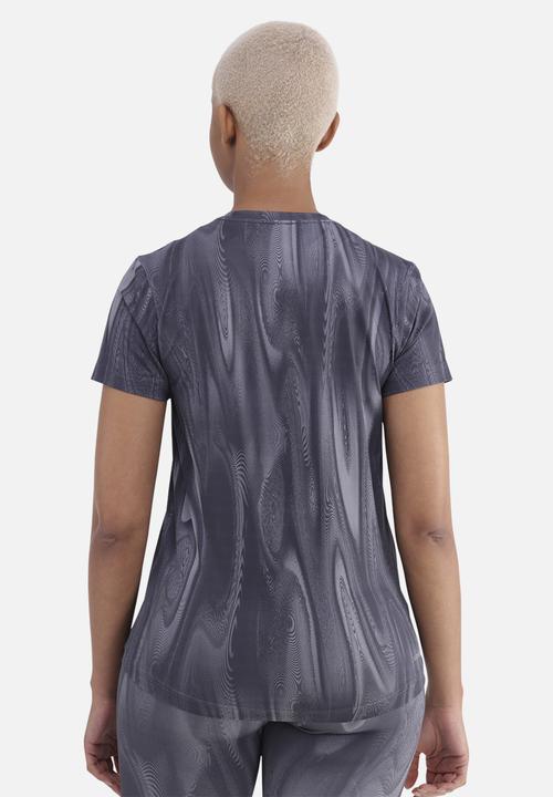 adidas Performance - Tr-Es Crew T Aop  W - Glory Grey