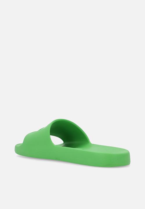 Calvin Klein - Slide monogram debossed - classic green