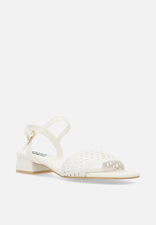 Madison® - Georgia block heel - white