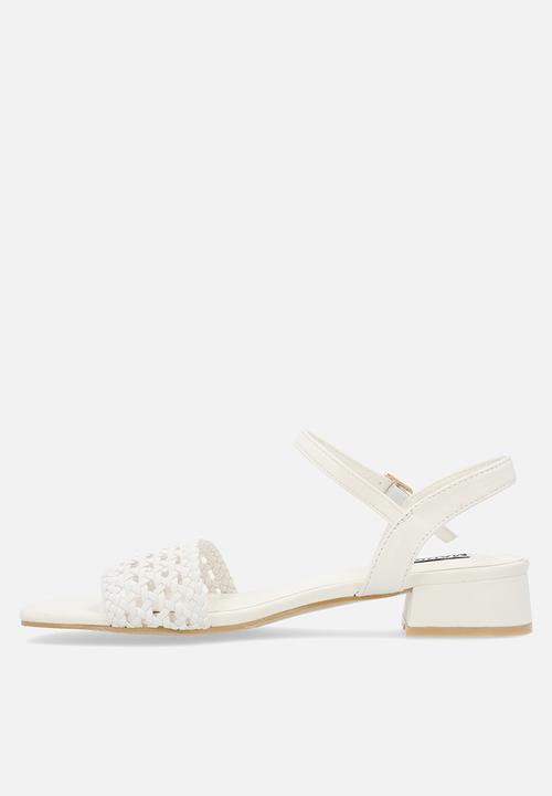 Madison® - Georgia block heel - white