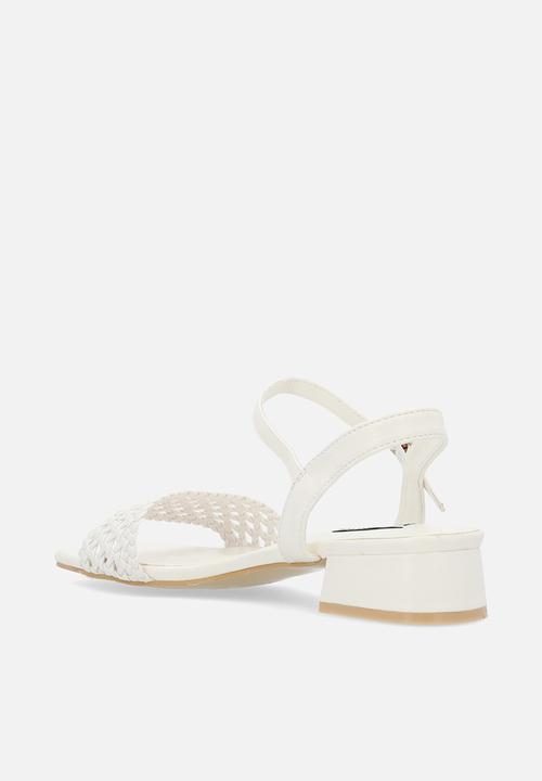 Madison® - Georgia block heel - white