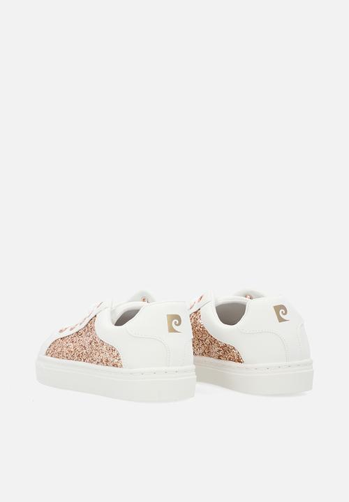 Pierre Cardin - Taylor Girls Glitter Sneaker - White