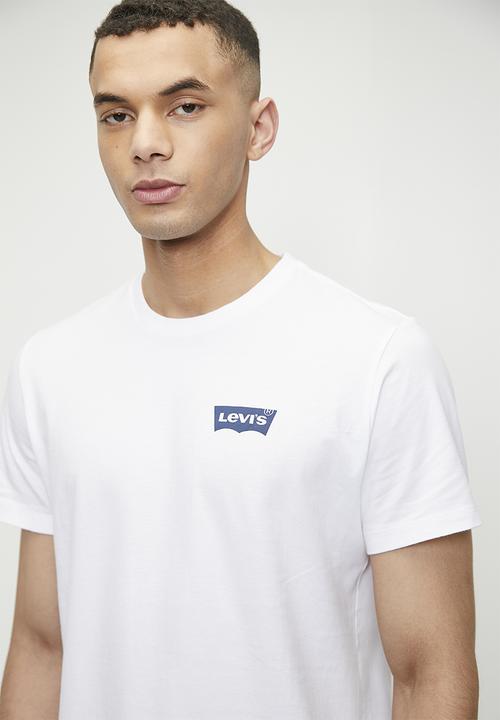 Levi’s® - Graphic crewneck tee za - bw bandana white