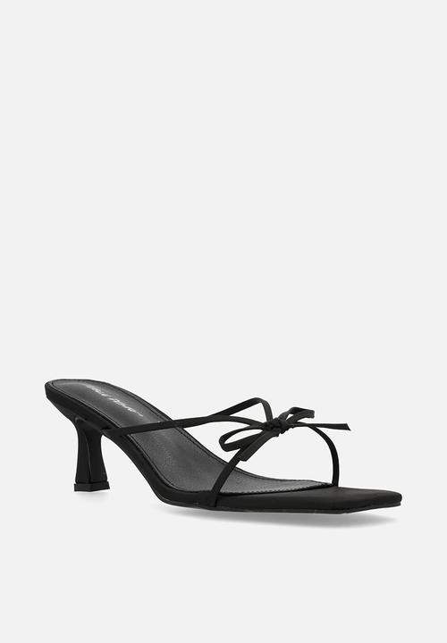 Public Desire - Cindy mule heel - black