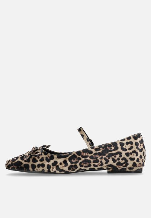 Public Desire - Kandi WF pump - leopard velvet