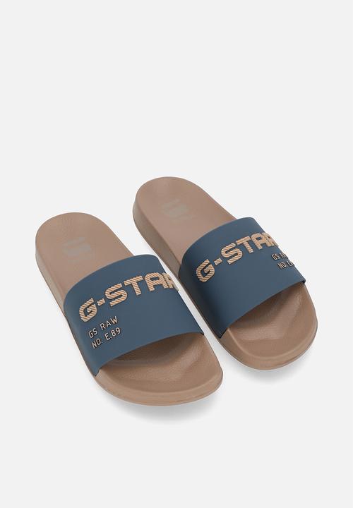 G-STAR - Cart slide w - sand/blue