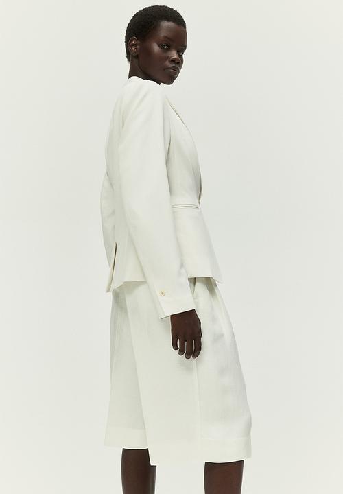 H&M - Fitted jacket - white