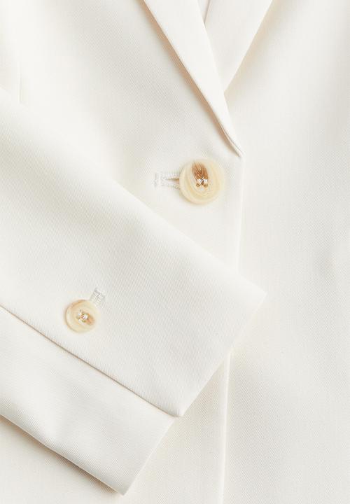 H&M - Fitted jacket - white