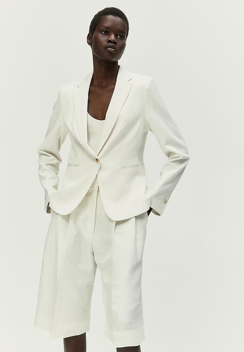 H&M - Fitted jacket - white