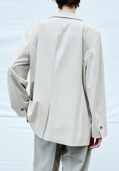 H&M - Single-breasted blazer - light beige