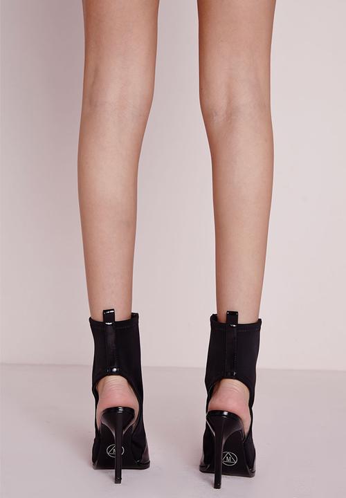 Missguided - Cut Out Stiletto Boots
