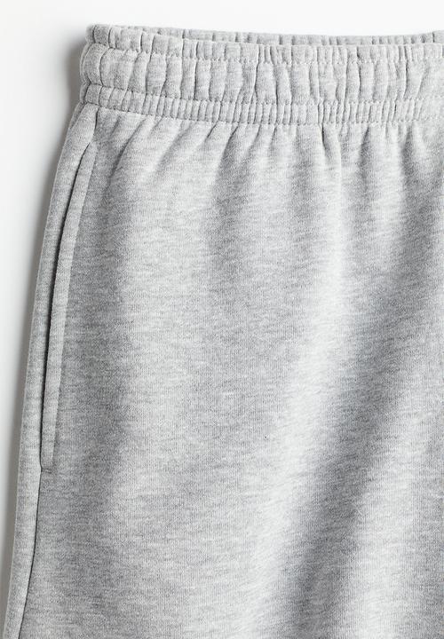 H&M - Sweatshirt shorts - light grey marl