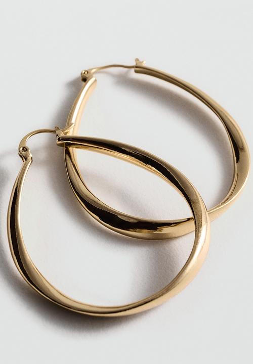 MANGO - Earrings jimema - gold