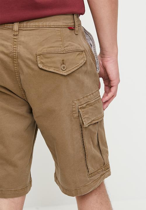 Levi’s® - Carrier Cargo Shorts ZA Otter - Brown