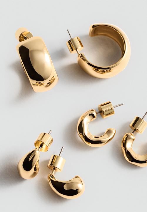 MANGO - Earrings rita - gold