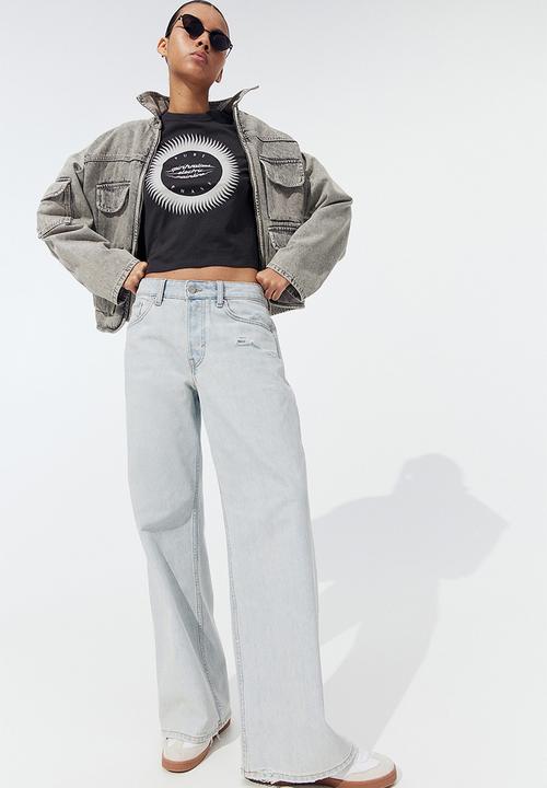 H&M - Printed T-shirt - black spiritualized