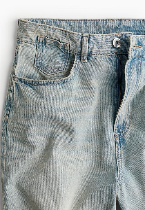 H&M - Baggy low jeans - light denim blue