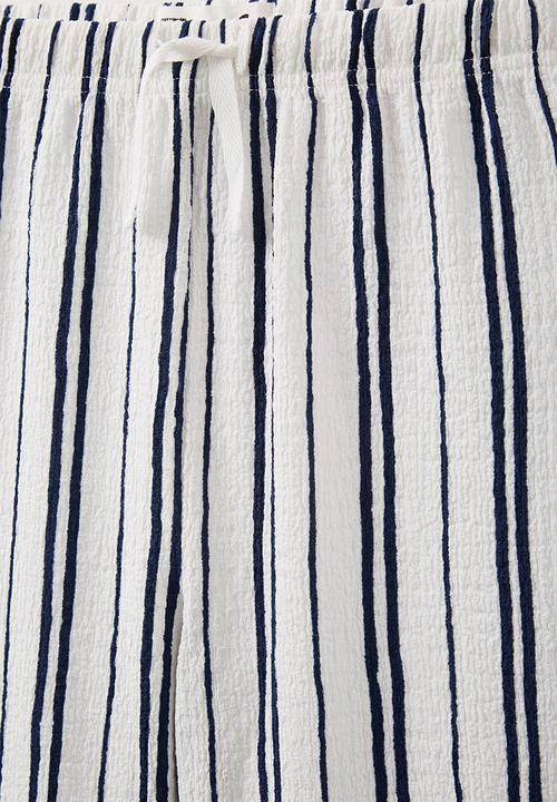 Cotton On - Hallie pant - in the navy/stripes