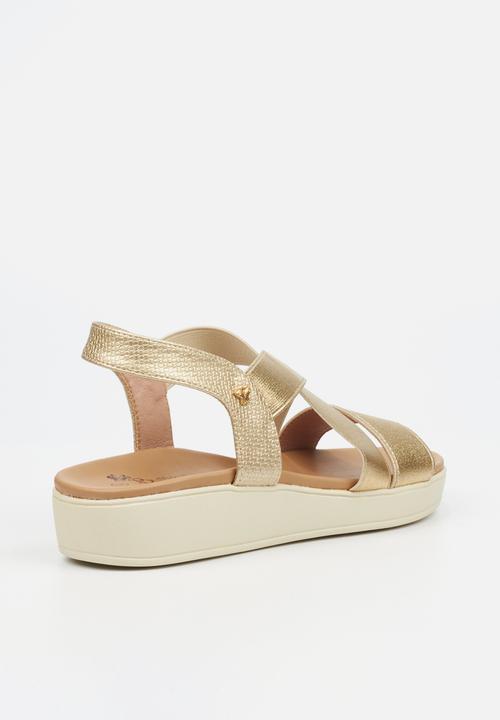Butterfly Feet - Kensley 1 ankle strap - gold