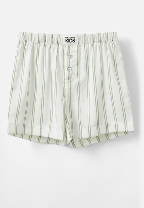 Cotton On - Calvin short sleeve pyjama set - rainy day/good times