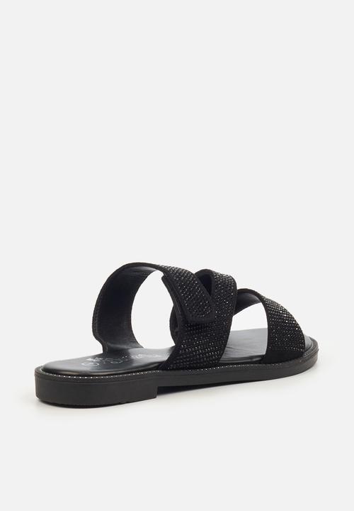 Butterfly Feet - Frost 11 slip-on - black