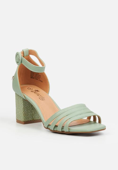 Butterfly Feet - Nerine 1 Block heel - mint