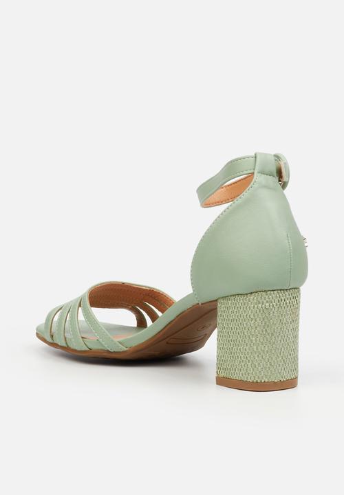 Butterfly Feet - Nerine 1 Block heel - mint