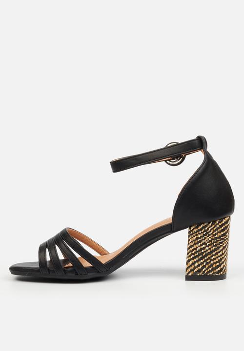 Butterfly Feet - Nerine 1 Block heel - black