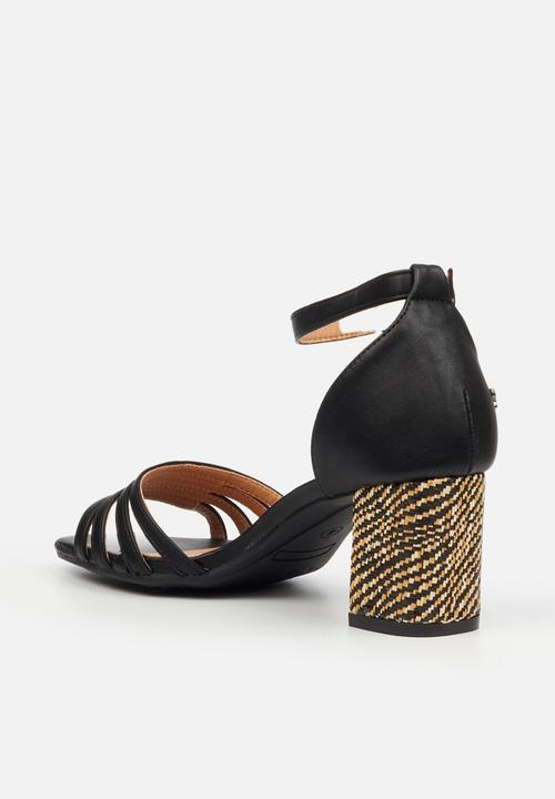 Butterfly Feet - Nerine 1 Block heel - black