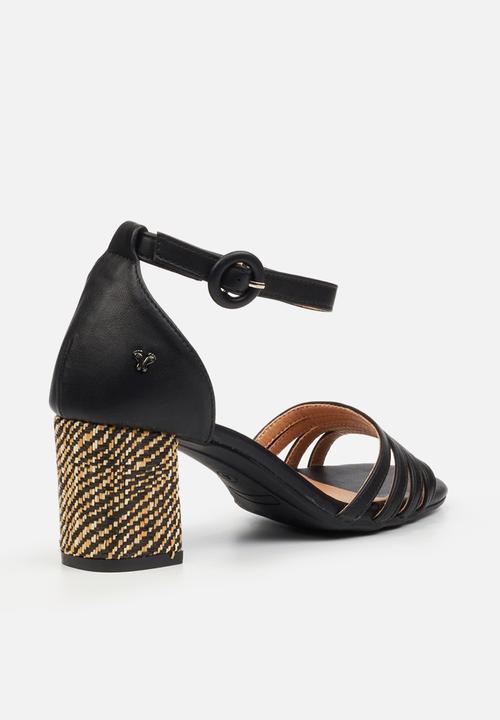 Butterfly Feet - Nerine 1 Block heel - black