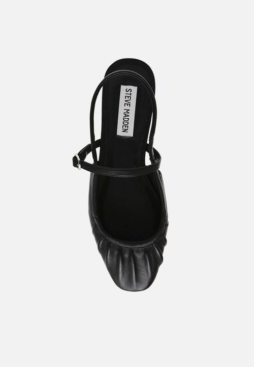 Steve Madden - Grand view slingback - black leather